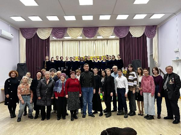 Студенты колледжа искусств выступили во Всероссийском обществе слепых