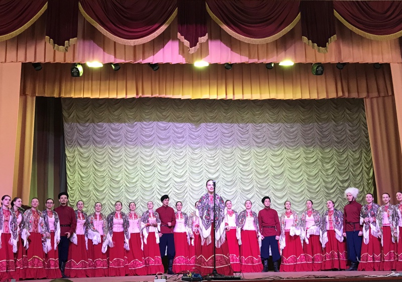 Отчетный концерт отделения "Сольное и хоровое народное пение"