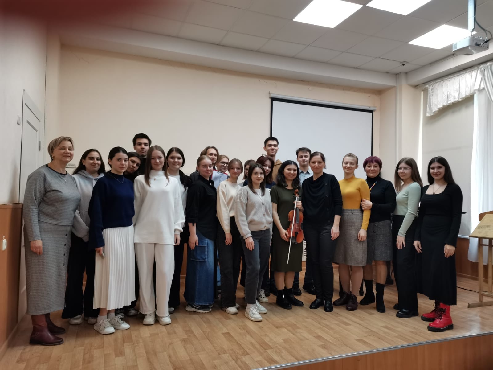Мастер-класс Заслуженной артистки республики Татарстан, профессора МГИМ им. А.Г.  Шнитке Елены Ильиничны Рольбиной